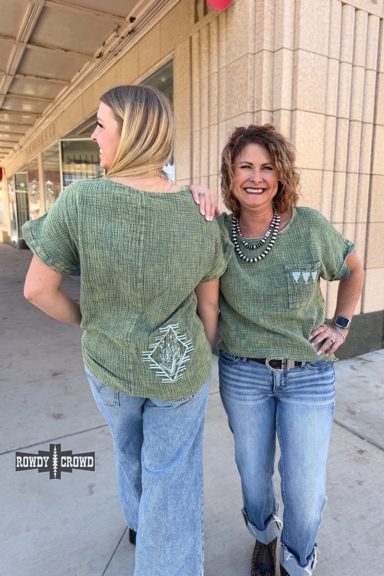 Maricopa Western Top Rowdy Crowd Clothing