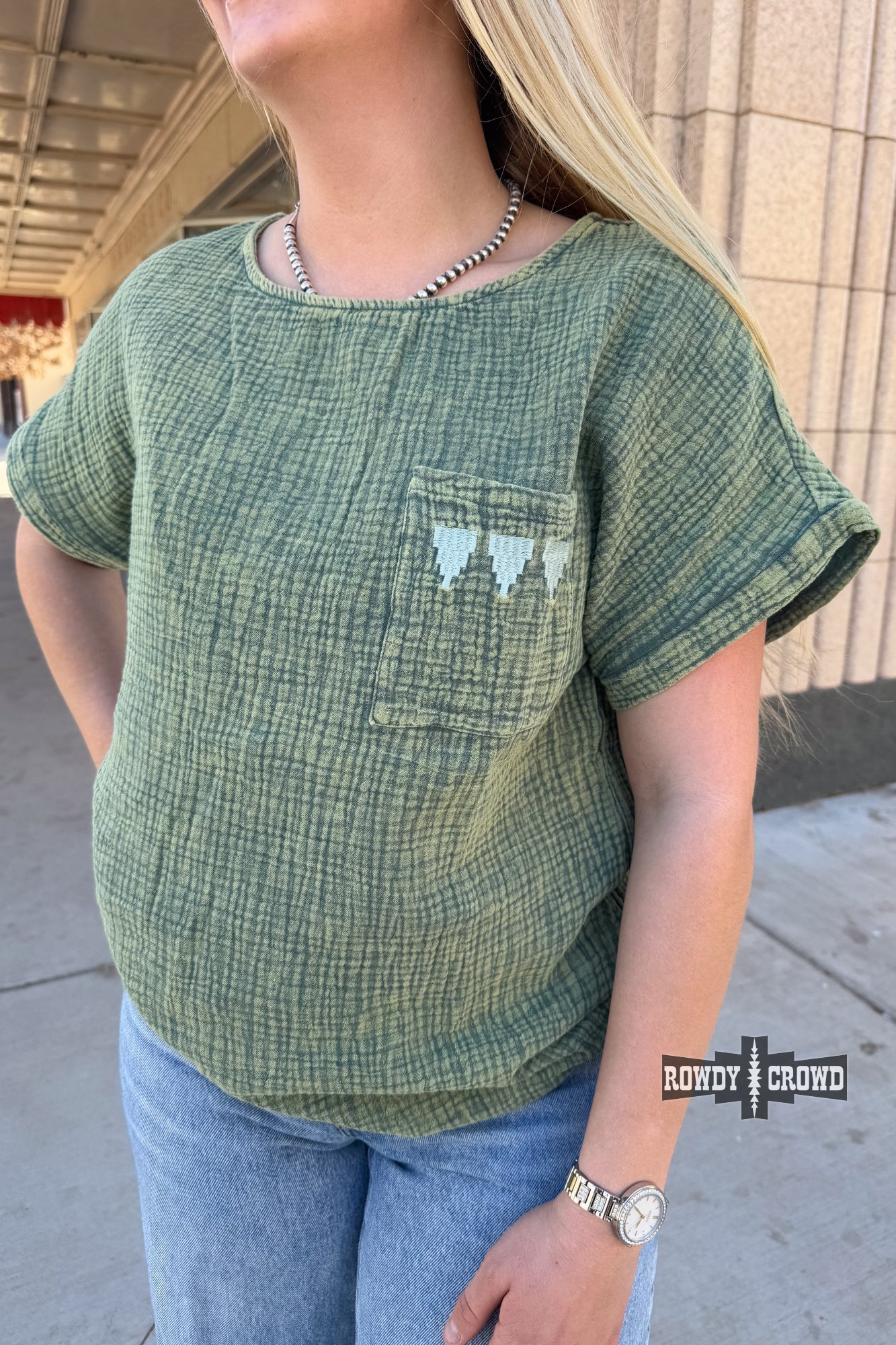 Maricopa Western Top Rowdy Crowd Clothing