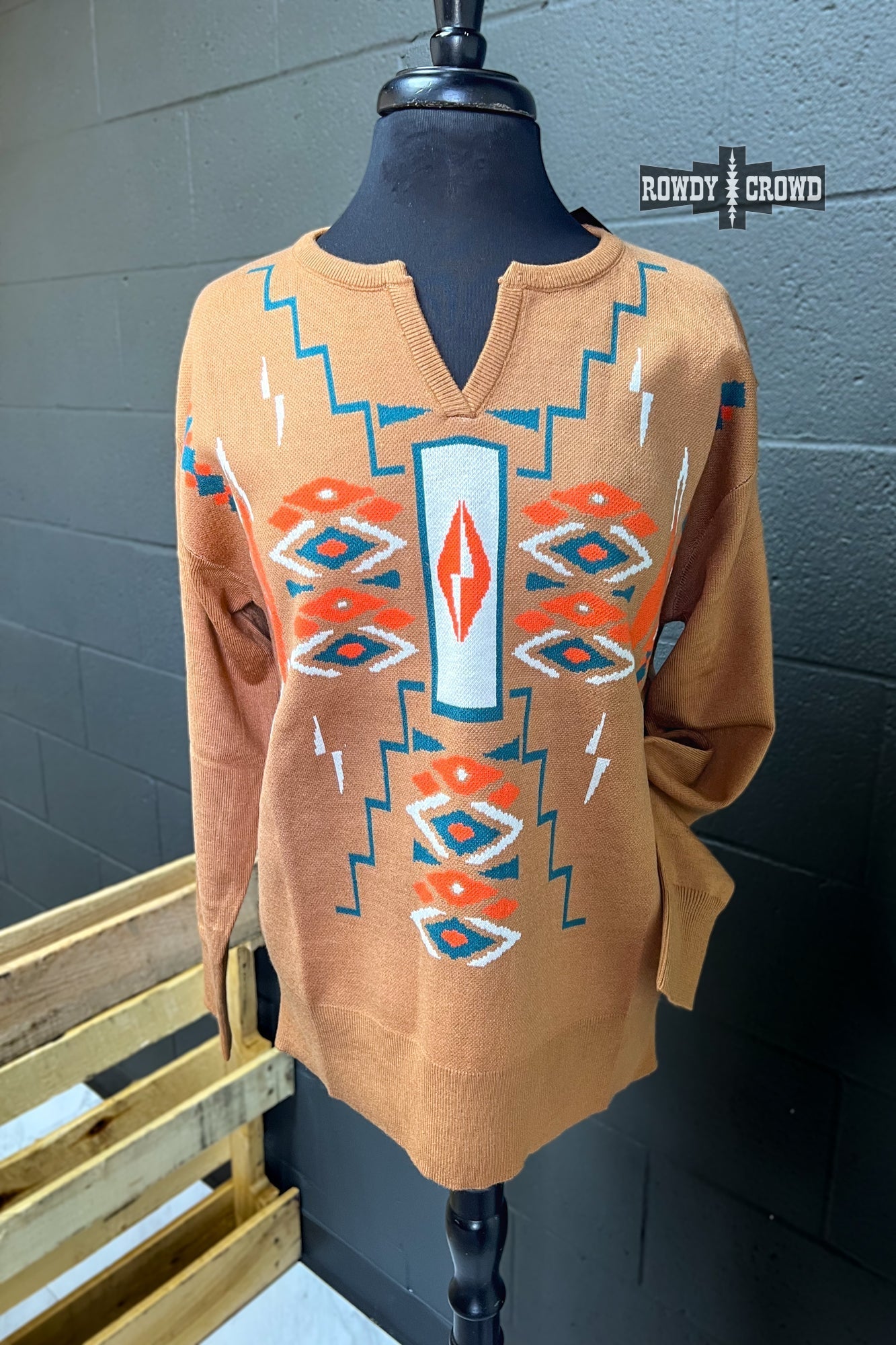Stanton Western Sweater Rowdy Crowd Clothing