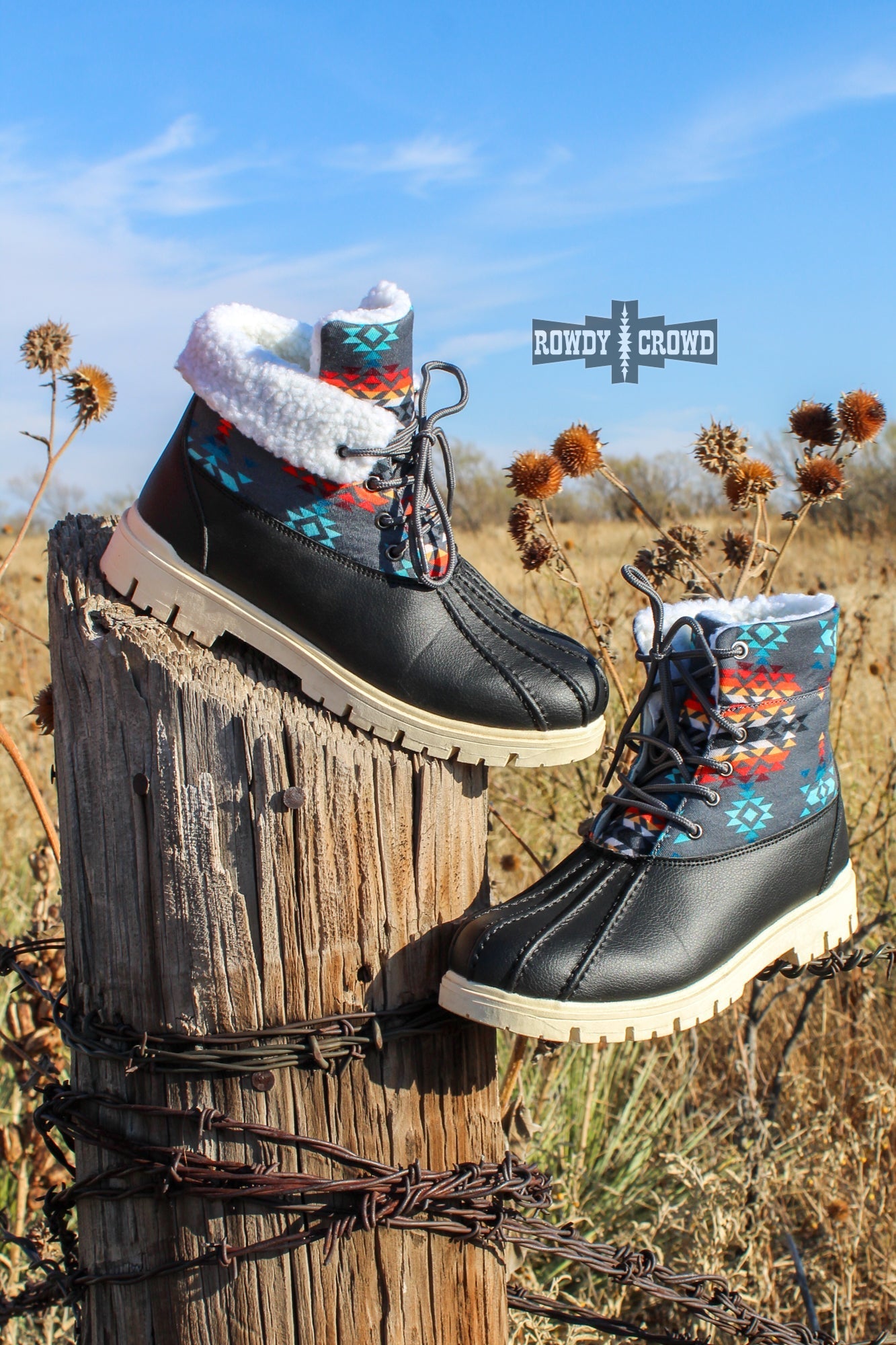 Down Canyon Western Duck Boots