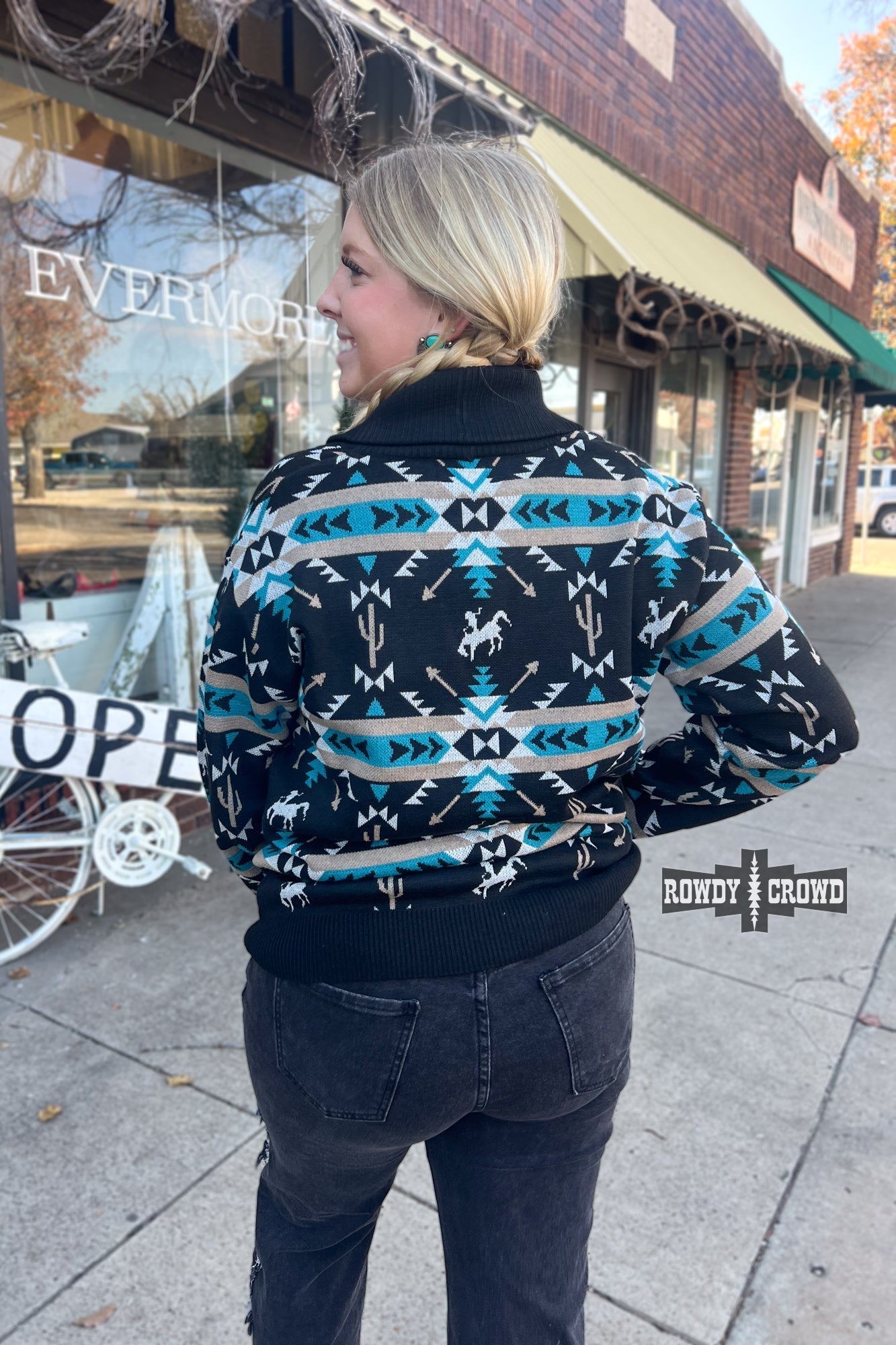 Cattleman Western Cardigan Rowdy Crowd Clothing