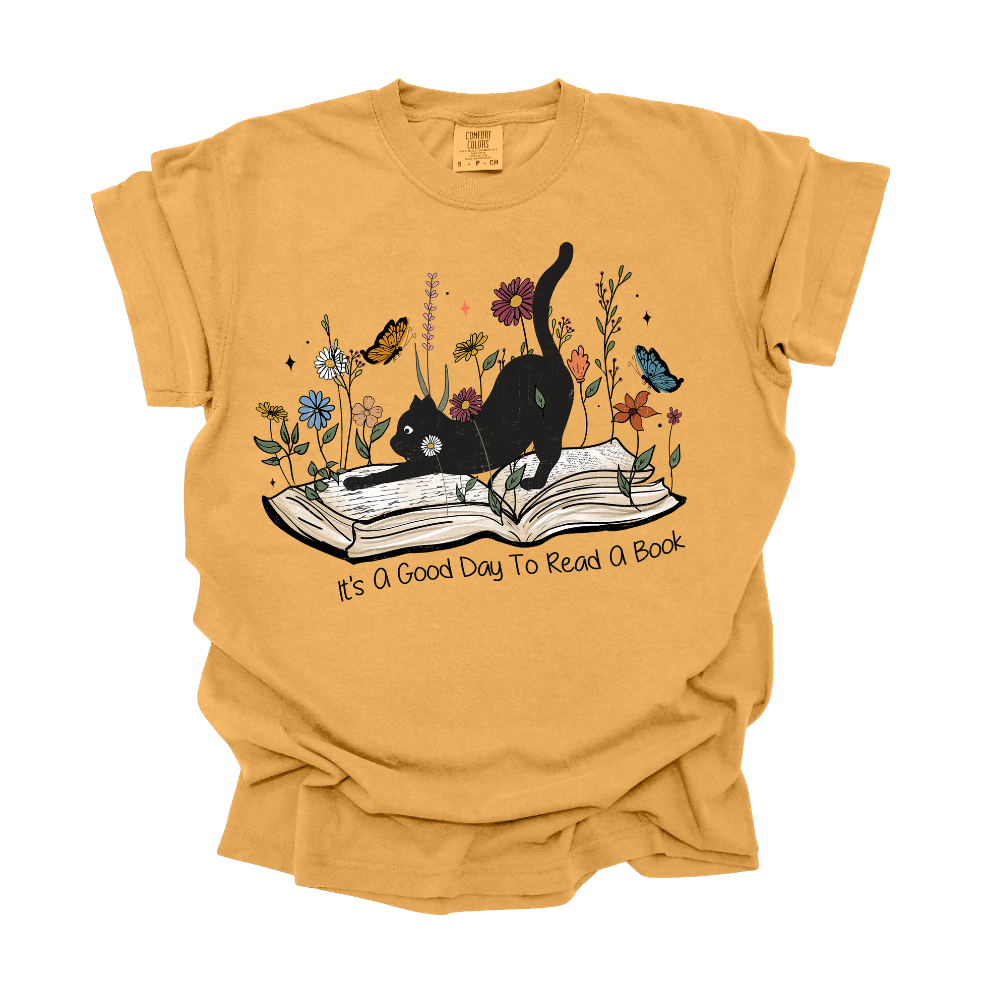 It's a Good Day To Read A Book Graphic T-shirt Tea Shirt Shoppe