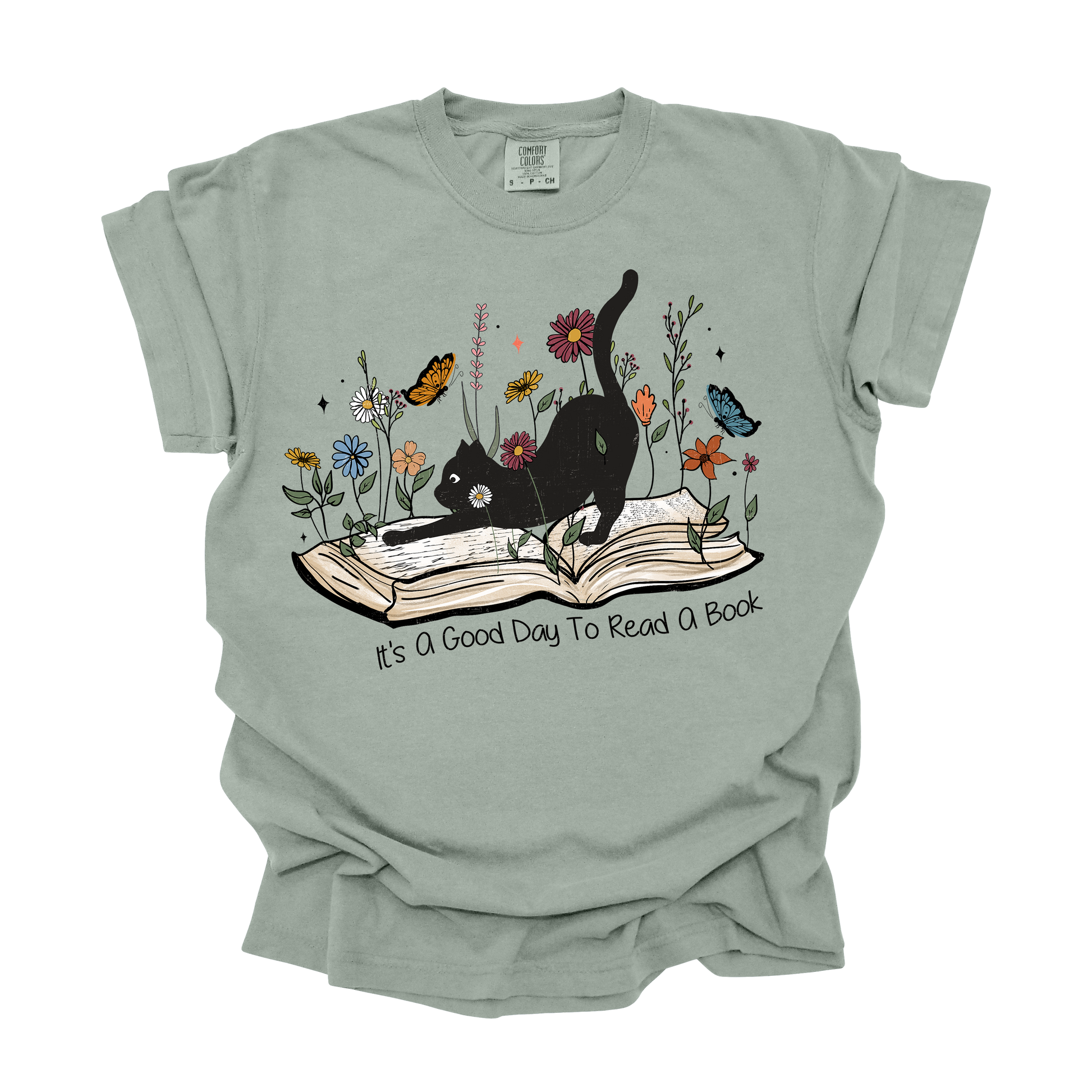 It's a Good Day To Read A Book Graphic T-shirt Tea Shirt Shoppe