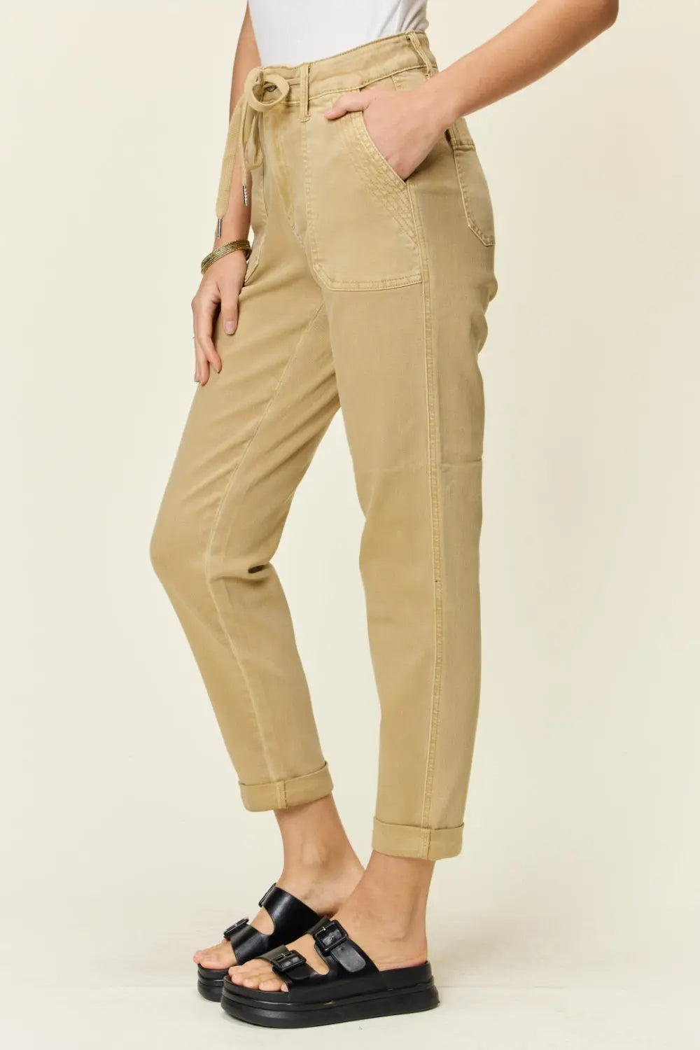 Judy Blue Full Size High Waist Jogger Jeans - Kittybear Krafts