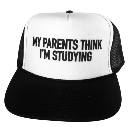My Parents Think I'm Studying Trucker Hat Uncle Bekah’s Inappropriate Trucker Hats