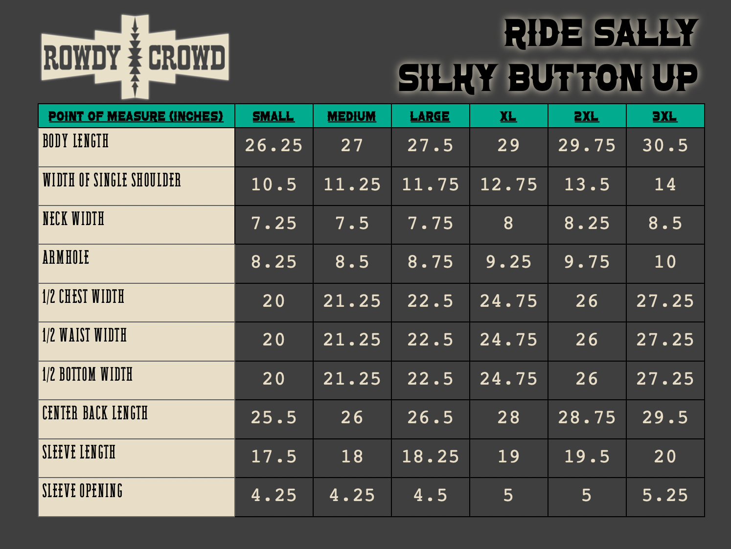 Ride Sally Western Silky Button Up Top Rowdy Crowd Clothing