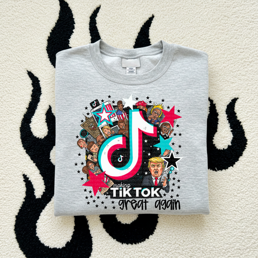 Making Tik Tok Great Again Collage 47 Graphic T-Shirt Gunpowder and Lace Boutique Nac