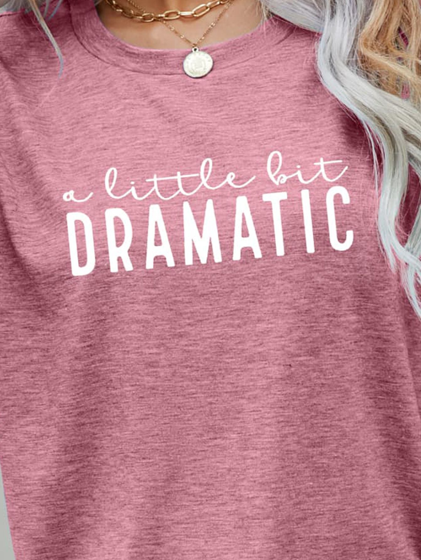 A LITTLE BIT DRAMATIC Graphic T-Shirt - Kittybear Krafts