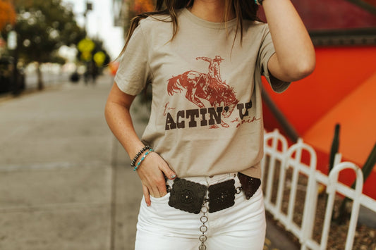 Actin' Up Again Graphic T-shirt Wild Junkie