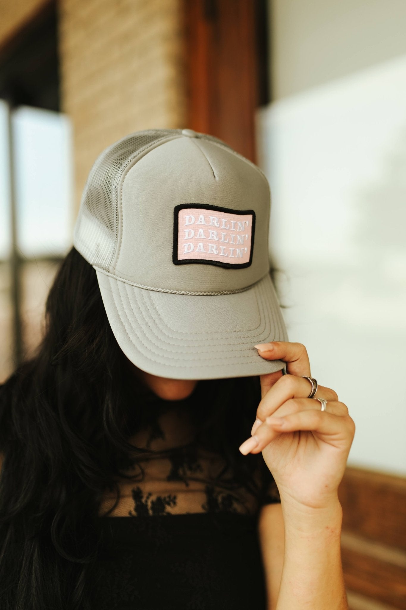 Darlin' Patch Trucker Hat Wild Junkie