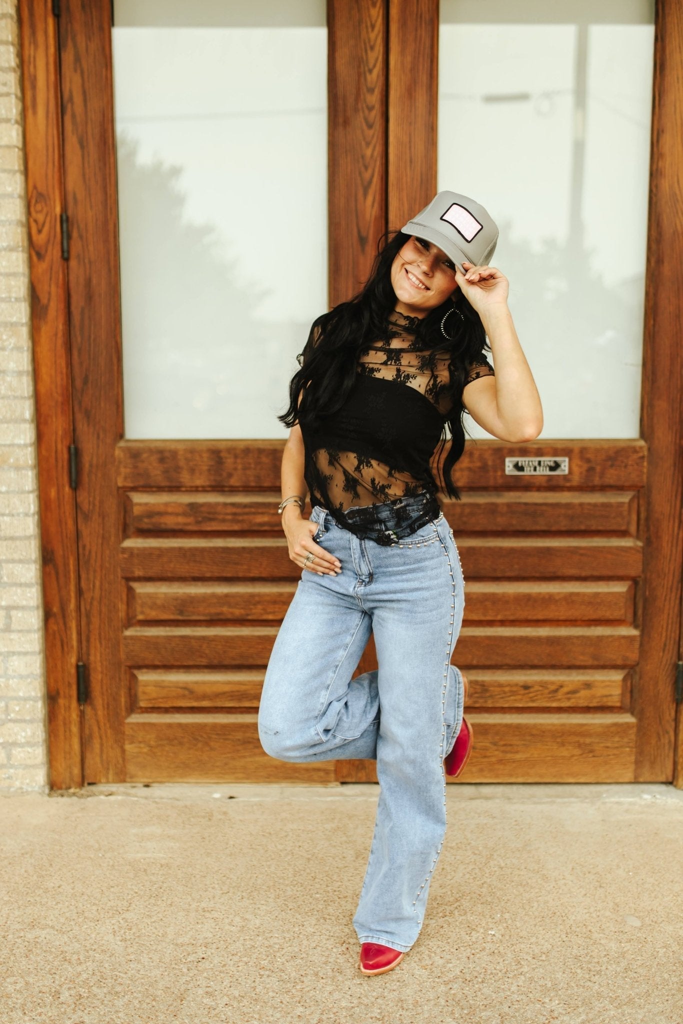 Darlin' Patch Trucker Hat Wild Junkie