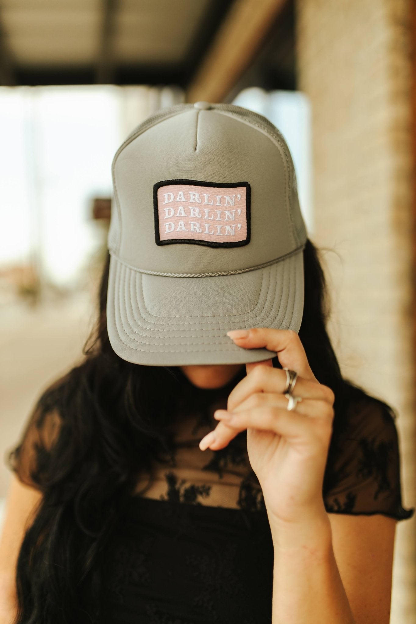 Darlin' Patch Trucker Hat Wild Junkie