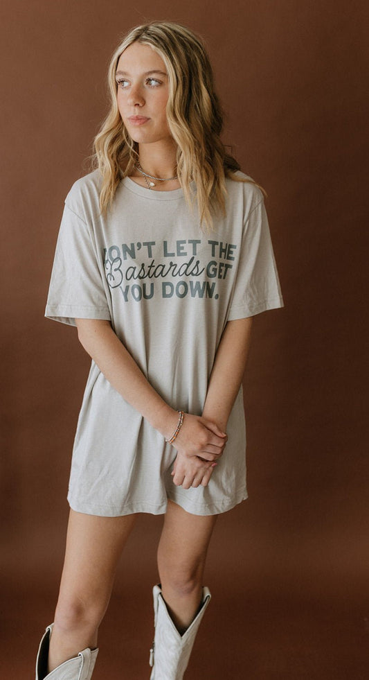 Don't Let Them Get You Down Graphic T-Shirt Wild Junkie