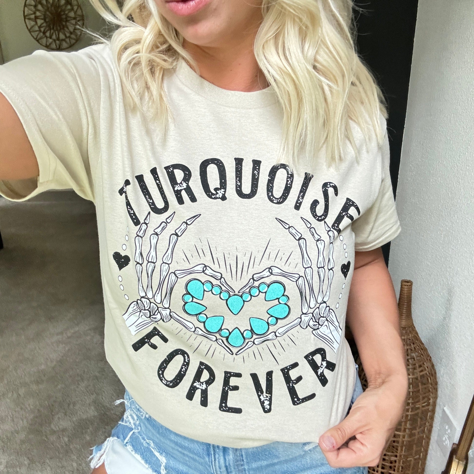 Turquoise Forever Graphic T-Shirt Envy Stylz Boutique