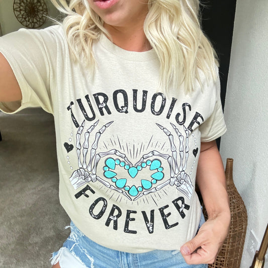 Turquoise Forever Graphic T-Shirt Envy Stylz Boutique