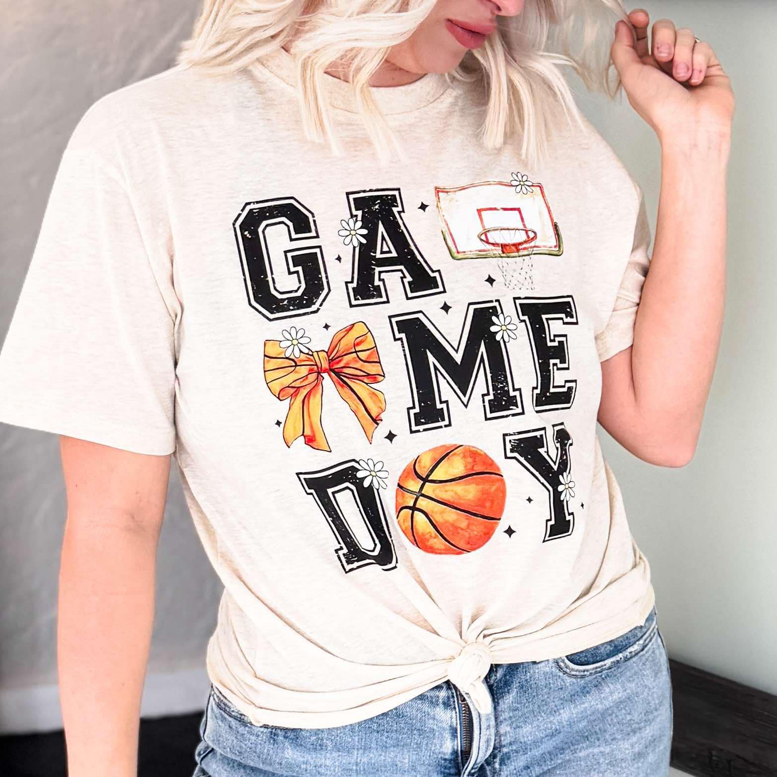 Game Day Basketball Graphic Tee Envy Stylz Boutique