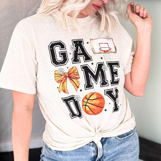 Game Day Basketball Graphic Tee Envy Stylz Boutique