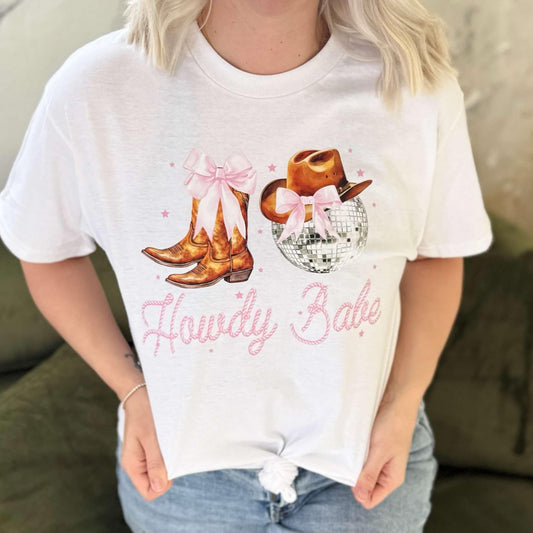 Howdy Babe Western Graphic T-Shirt Envy Stylz Boutique