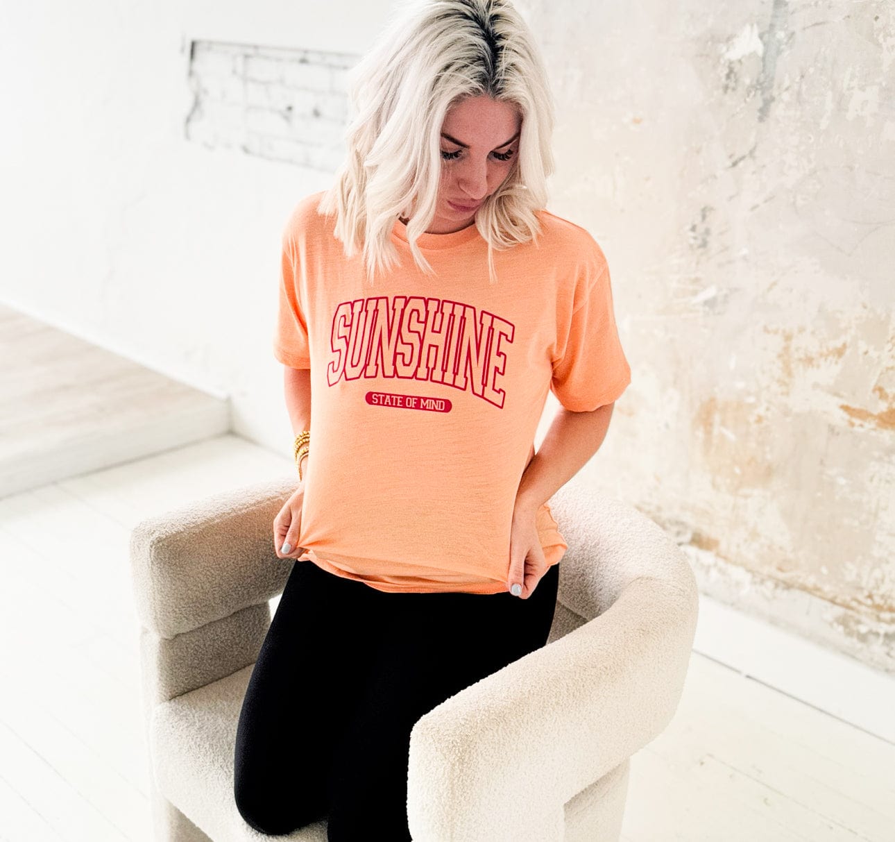 Sunshine State Of Mind Graphic Tee T-Shirt Envy Stylz Boutique