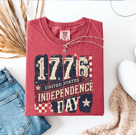 1776 July 4th Graphic T-Shirt