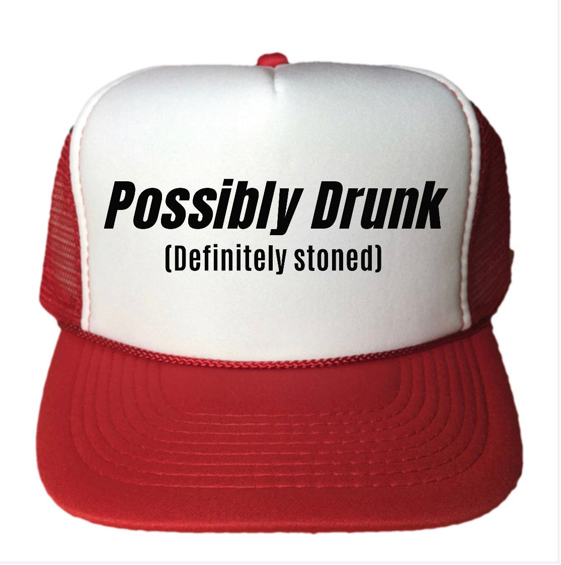 Possibly Drunk (Definitely Stoned) Trucker Hat Uncle Bekah’s Inappropriate Trucker Hats