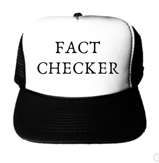 Fact Checker Inappropriate Trucker Hat Uncle Bekah’s Inappropriate Trucker Hats